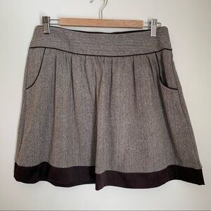 EUC Maurices Herringbone Skirt with Pockets!